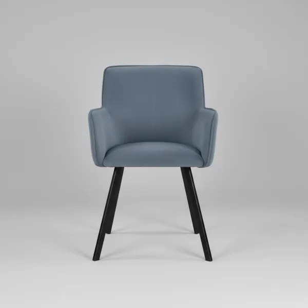 Jedálenská stolička AMELIA sivá