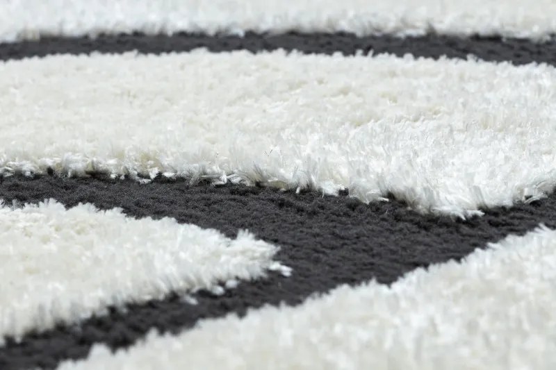 Kusový koberec Mode 8631 geometric cream/black, 120x170, čiernobiela, kancelária, Dywany Łuszczów