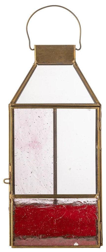 Bloomingville Lampáš Drew Colour Glass Rose 34 cm