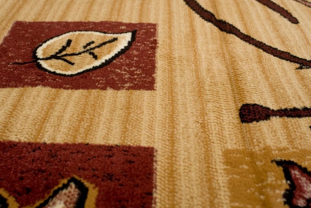 TA Koberec 7157B SVETLO BÉŽOVÝ ATLAS PP Rozmer: 220x300 cm