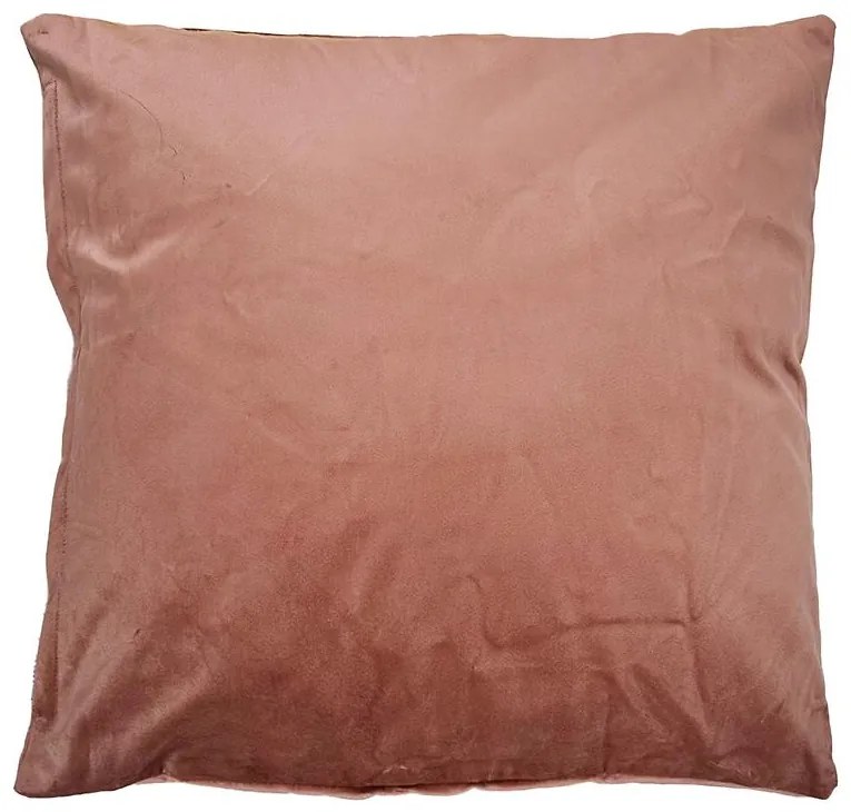 Obliečka Plain Velvet 40x40cm hnedá