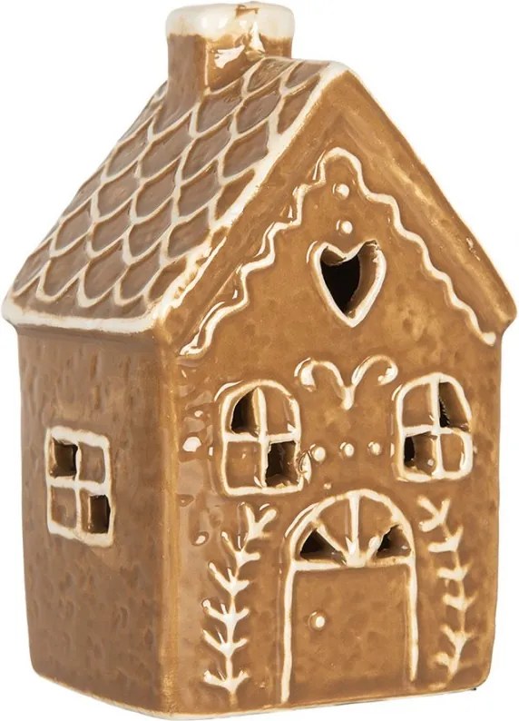 Perníková LED chalúpka Gingerbread Cott - 7*6*12 cm