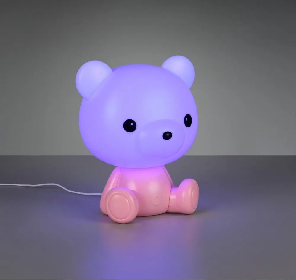 Ružová detská lampička Cutie – Reality
