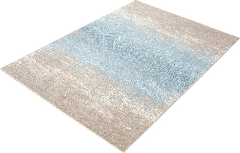 Výpredaj: Kusový koberec Patina 41048/500, 200x290, modrá, chodba / predsieň, Osta