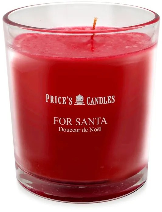 Price´s FRAGRANCE vonná sviečka v skle For Santa - horenie 45h