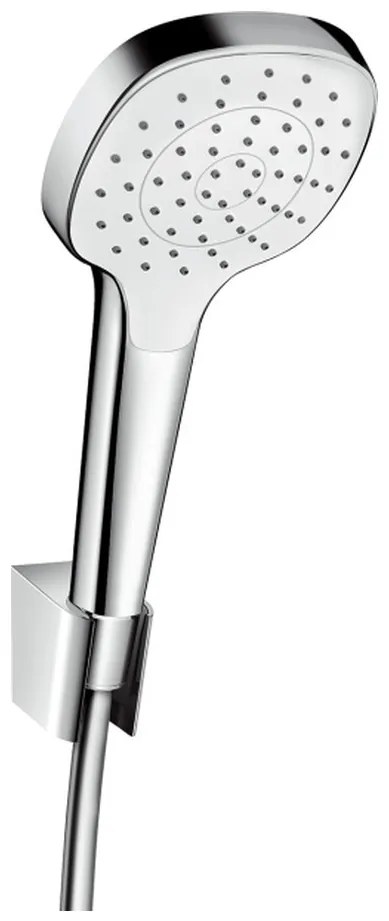 Hansgrohe Croma Select E, sprchový set 110 1jet s hadicou 1600 mm, biela/chrómová, HAN-26412400