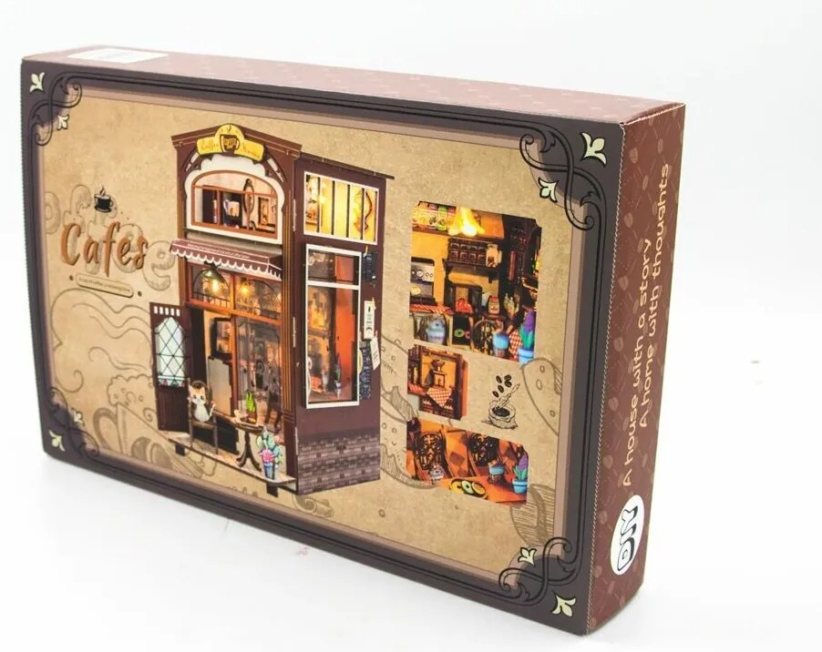 2Kids Toys 3D skladačka Knižná podpera Café