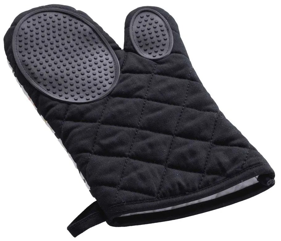 Bavlnená/silikónová kuchynská rukavica Solaris – douceur d'intérieur