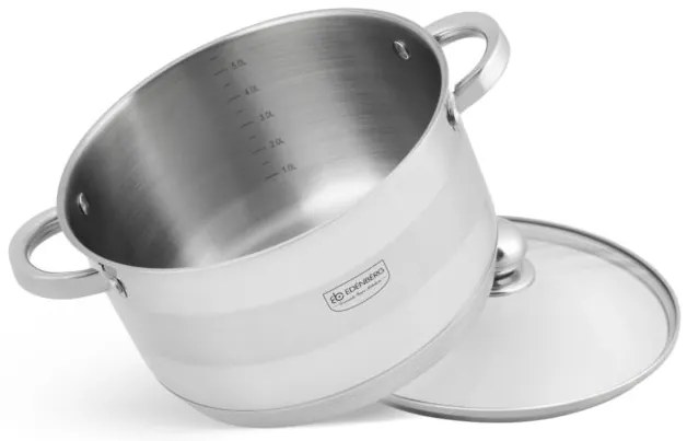 WELLHOX Nerezový hrniec s pokrievkou Ø 24 cm, 6.1 l