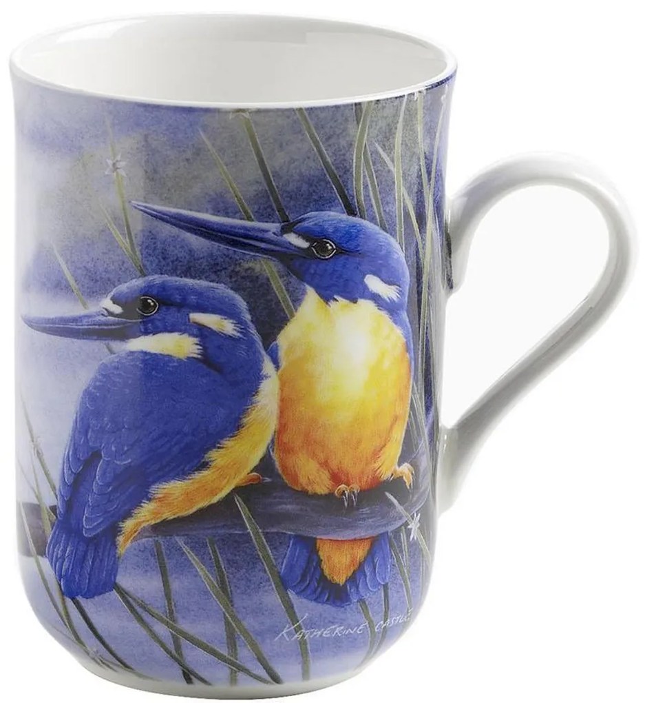Hrnček „Birds - Kingfisher", obj. 350 ml