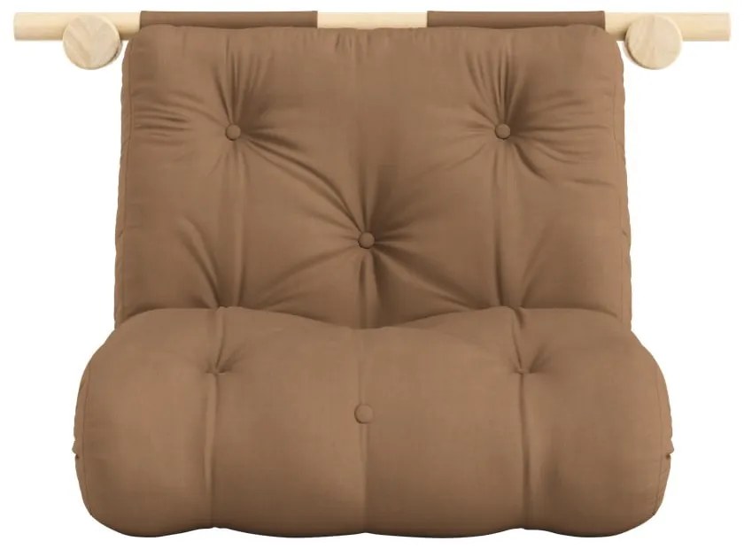 Hnedé kreslo Hooked – Karup Design