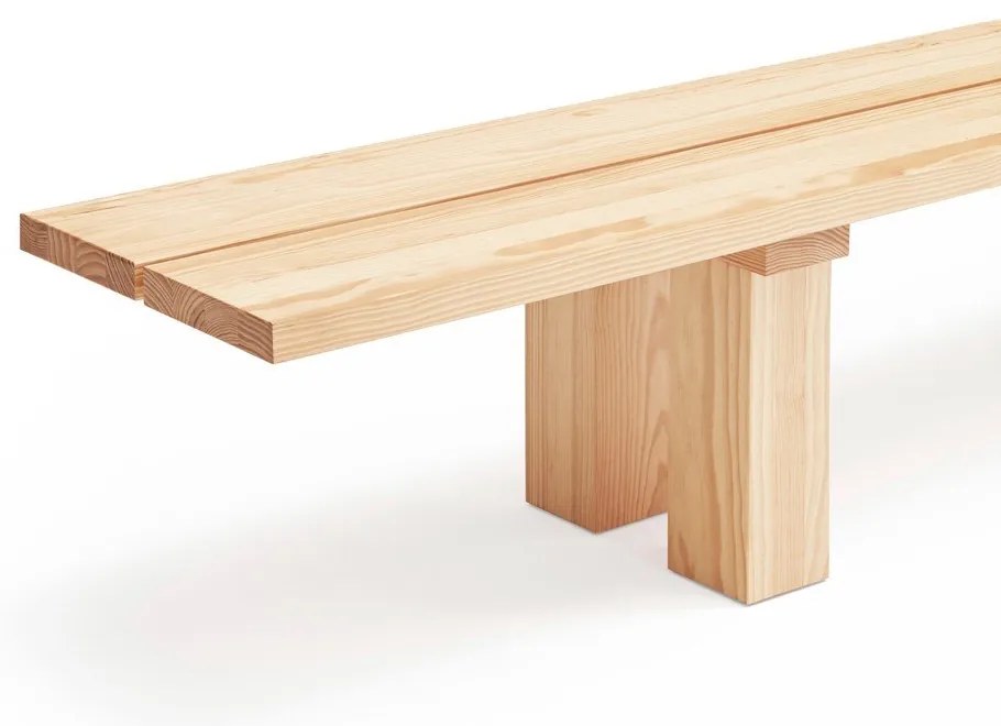 Lavica v prírodnej farbe Banda – Teulat