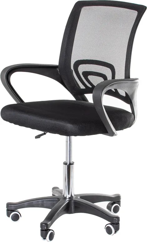 Čierna kancelárska stolička JETTA