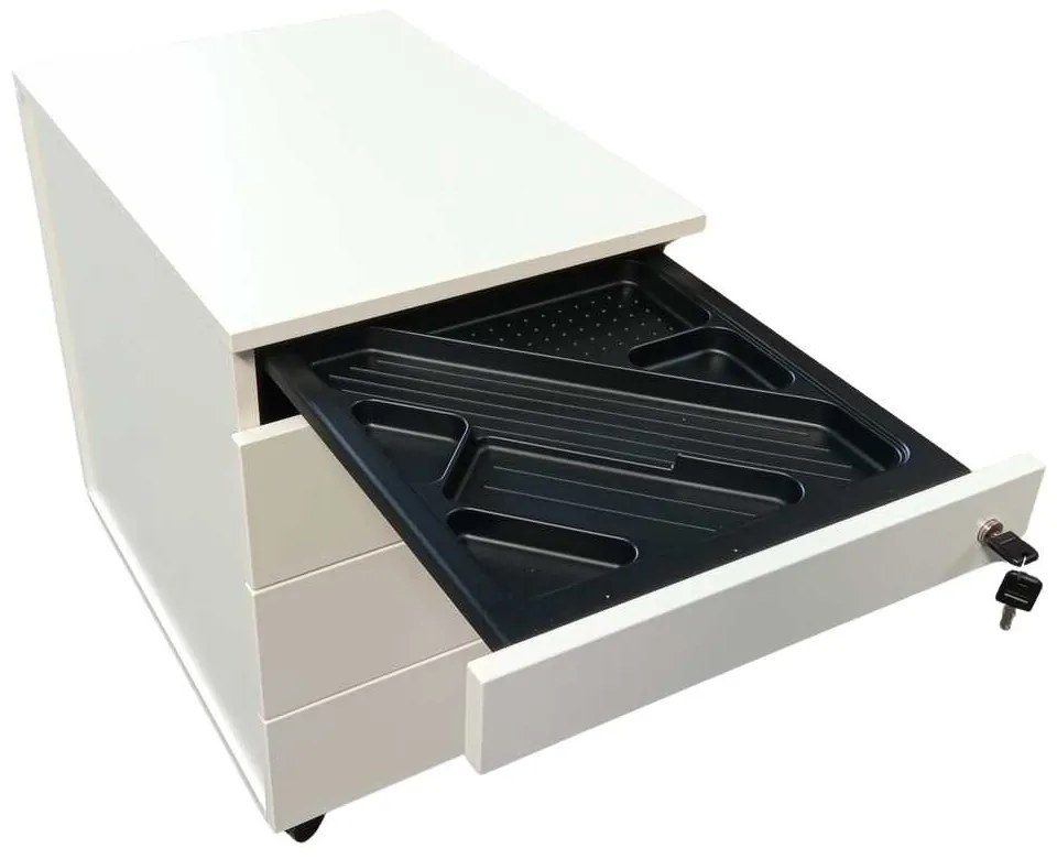 Kontajner ProOffice 44,3 x 60 cm, biela