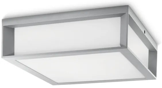 Philips - Vonkajšie stropné svietidlo SKIES 2xE27/14W/230V IP44 šedá