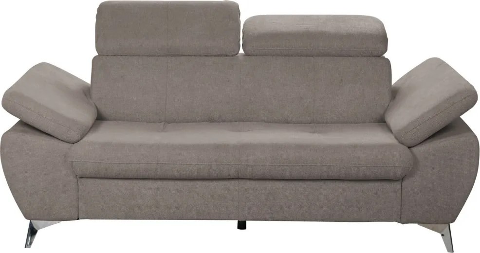 Dvojsedák Gisele, béžová taupe látka