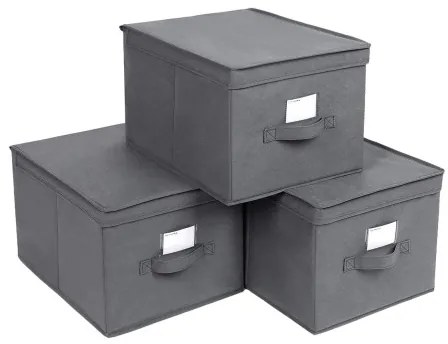 Set stohovateľných boxov RFB03G (3 ks)