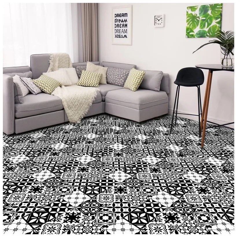 Samolepka na podlahu Ambiance Vanesa, 50 × 50 cm