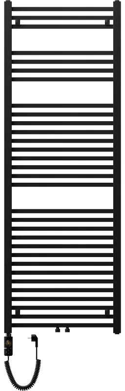Mexen Pluton, elektrické vykurovacie teleso 1700x600 mm + vykurovacia tyč 900 W, čierna, W106-1700-600-2900-70