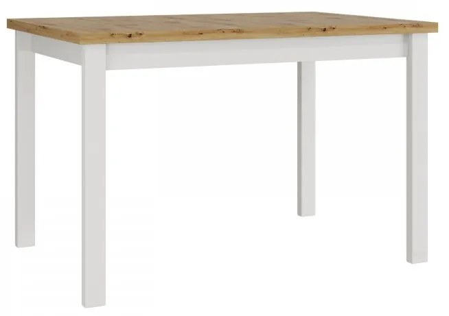 Moderný stôl Diesel 80 x 120 I S, Morenie: dub artisan - L / biela