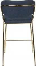 WLL JOLIEN GOLD pultová stolička Modrá
