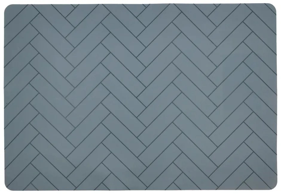 Modré silikónové prestieranie Södahl Tiles, 33 x 48 cm