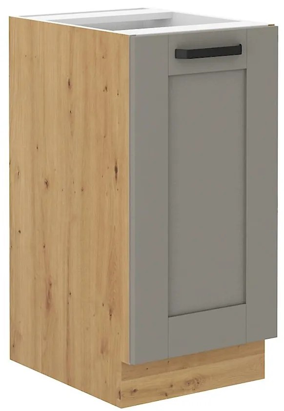 Kuchynská skrinka Luna claygrey/artisan 40D 1F BB