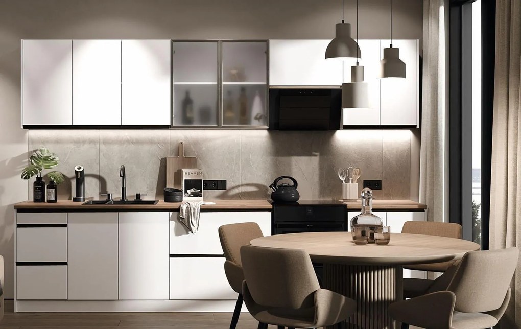 Kuchynská linka 320 CELESTINA, biela