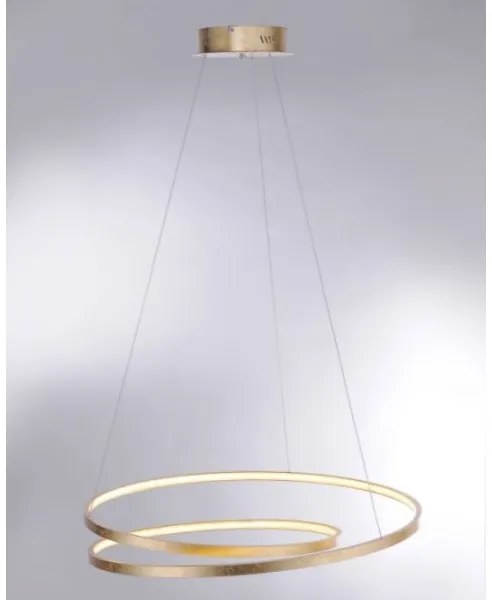 Paul Neuhaus 2474-12 - LED Stmievateľný luster na lanku ROMAN LED/40W/230V zlatá