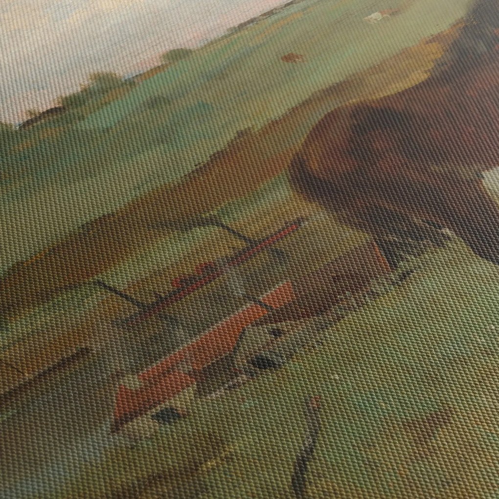 Obraz - Edgar Degas, Horses in a Meadow, reprodukcia (70x50 cm)