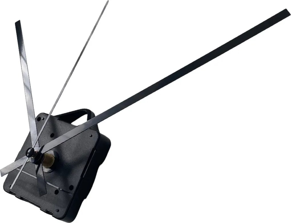 Čierne rovné hliníkové ručičky na hodiny 18,5 / 14 cm 4760 R109