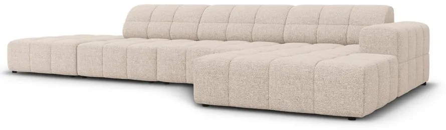 Béžová rohová pohovka (pravý roh) Chicago – Cosmopolitan Design