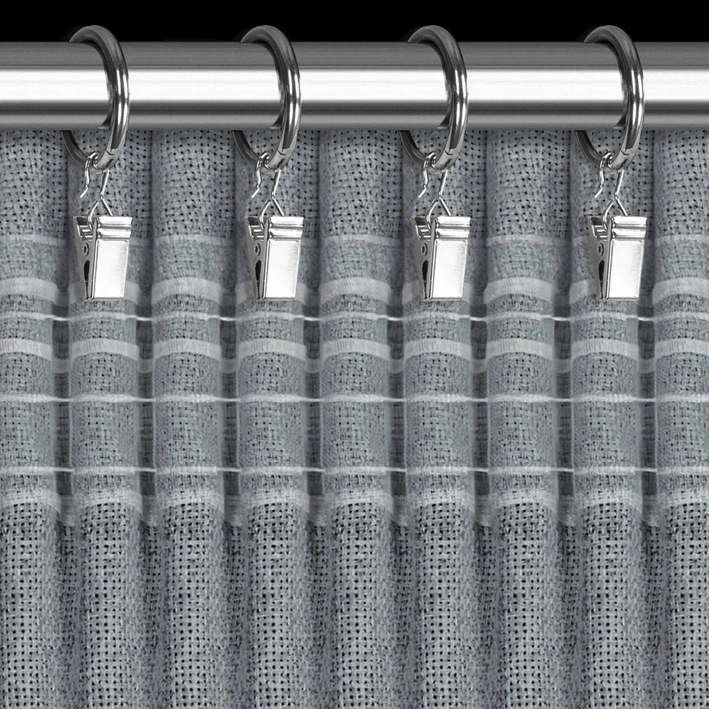 ZÁVES NA PÁSKE JULA2 140X270 CM MODRÁ