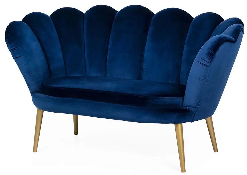 Pohovka Tristan Bluvel 86/zlate