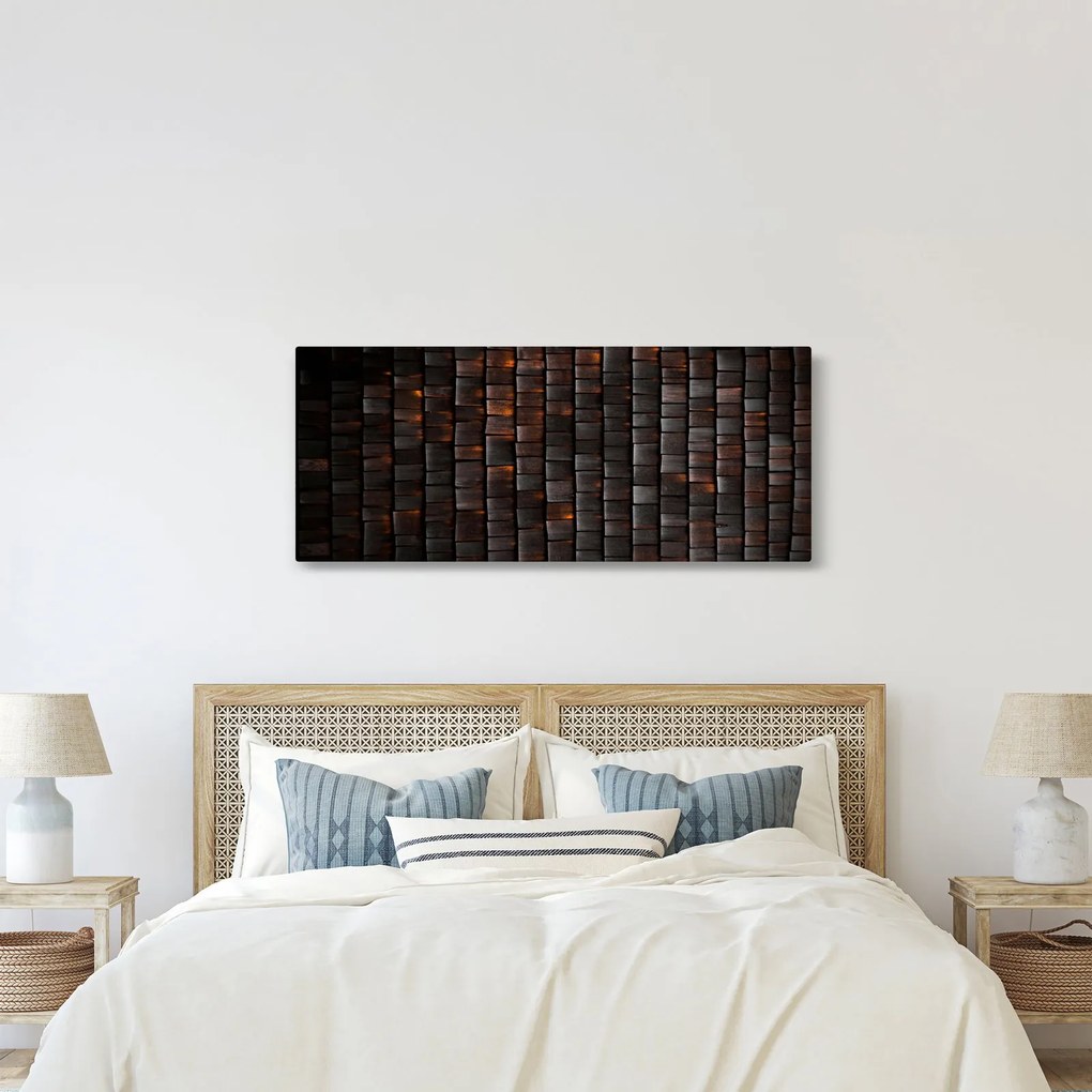 Moderný abstraktný obraz (120x50 cm)
