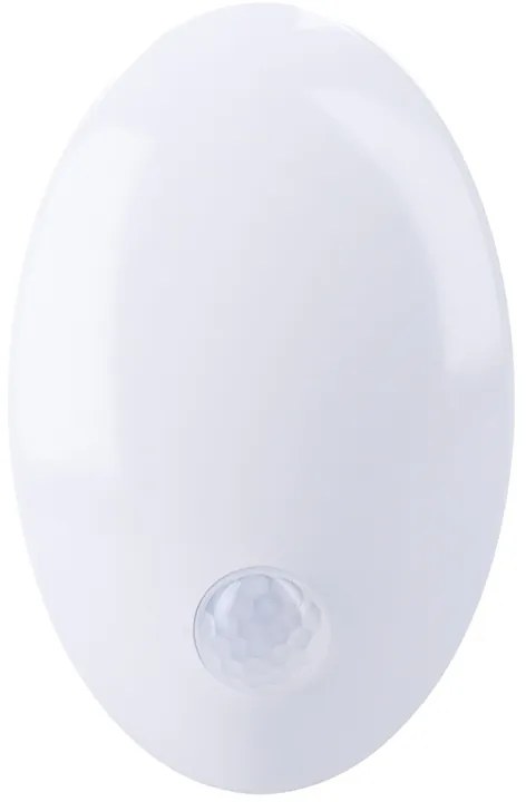 SOLIGHT LED nočné svetielko s pohybovým a svetelným sensorom 0,7W, 3000K, 230V