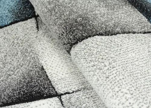 Koberce Breno Kusový koberec BRILLIANCE 660/930, sivá, viacfarebná,120 x 170 cm