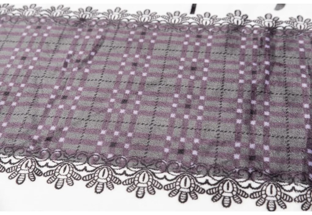 Obliečky mikroplyš VIANOČNÉ SOBY sivé + plachta mikroplyš SOFT 90x200 cm svetlosivá