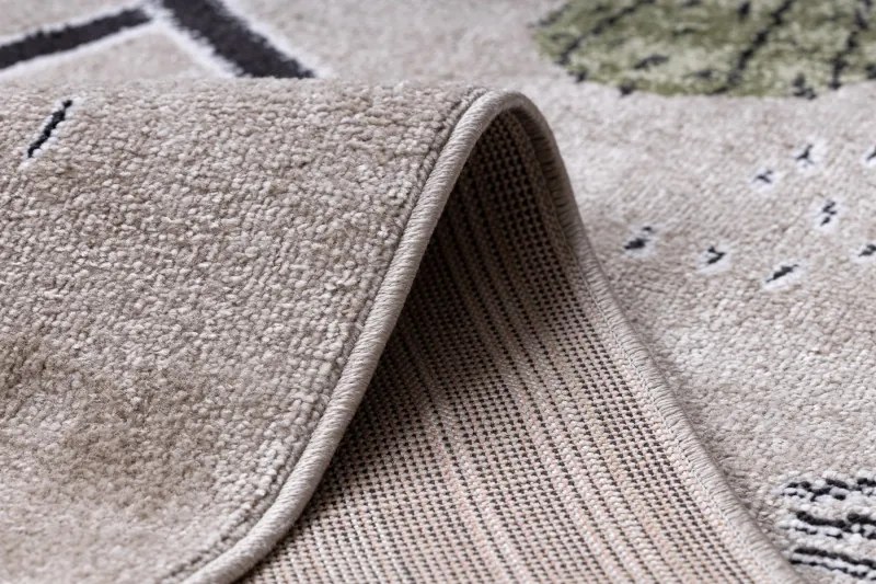 Dywany Łuszczów, Detský kusový koberec Fun Game llama beige, 140x190, béžová, detská izba