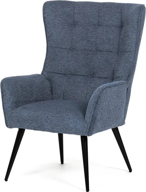 Relaxačné kreslo ušiak MONTERA Modrá