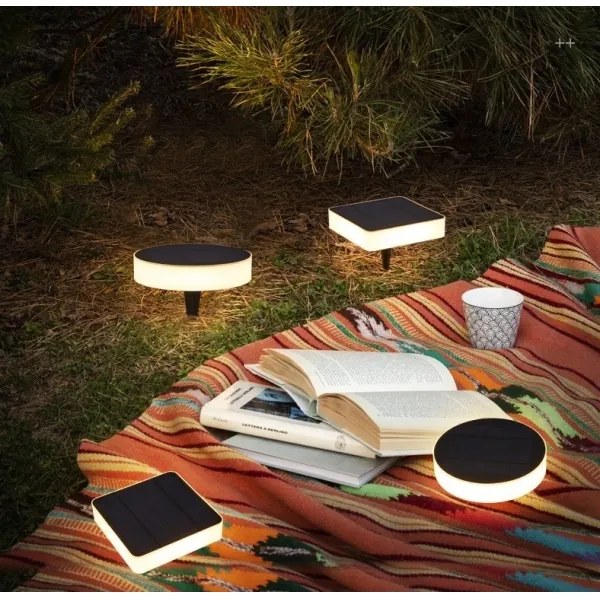 Immax NEO 07911L - LED RGB Stmievateľné solárne svietidlo 1W/5V hranatý IP54 Tuya