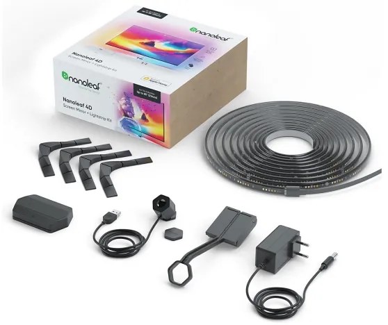 Nanoleaf NF082K02-52LS - Sada na 4D zrkadlenie obrazovky + Lightstrips 5,2m 85''