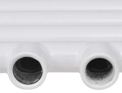 Rebríkový radiátor na centrálne vykurovanie, rovný 600 x 1160 mm-