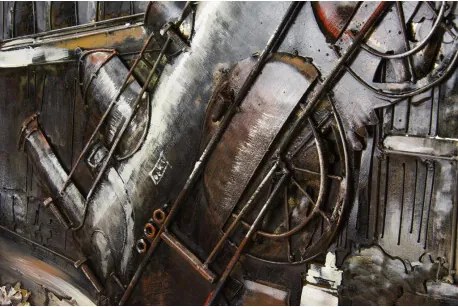 Kovový obraz 120x80 FAM1075C