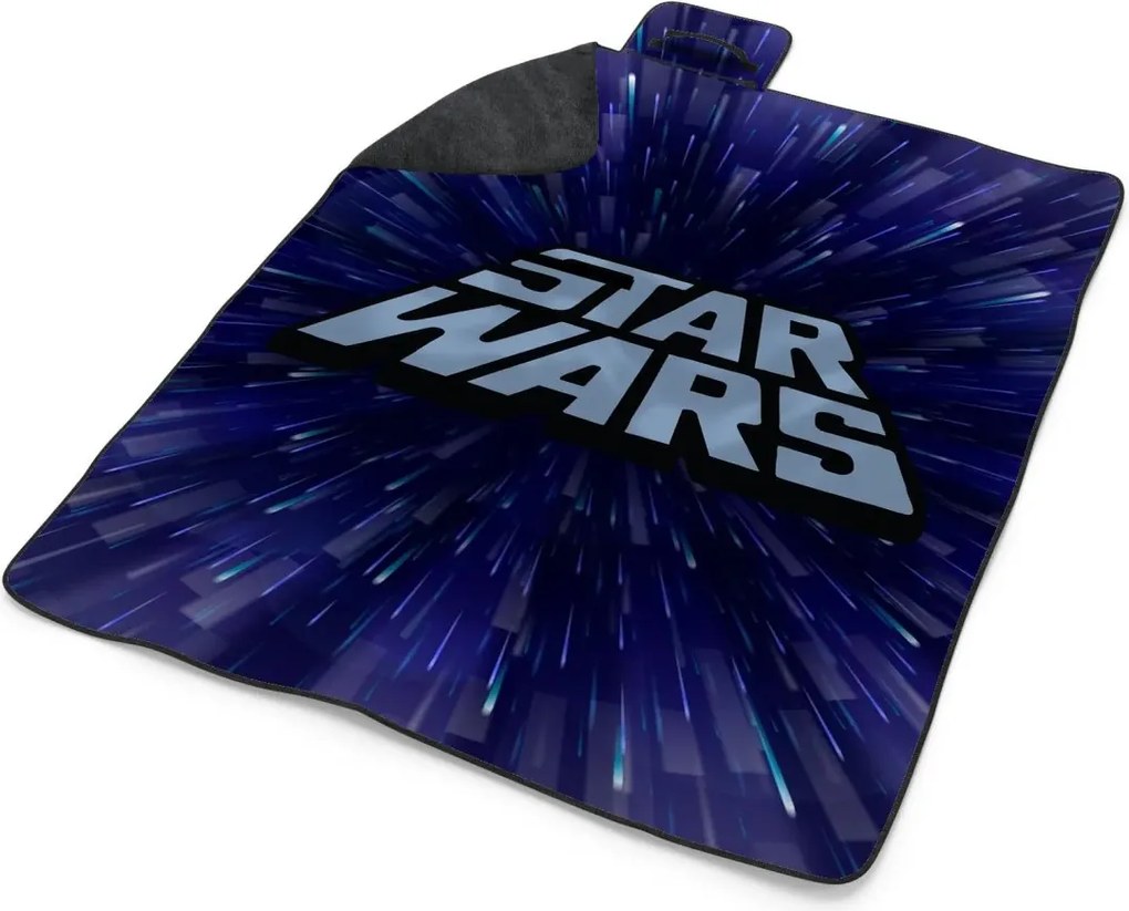Sablio Plážová deka Star Wars Vesmír: 200x140 cm