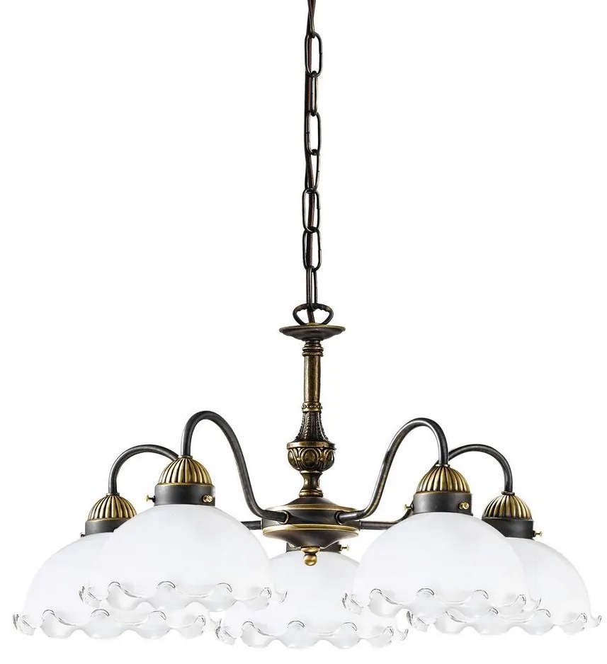 Kolarz 731.85.73 - Luster na reťazi NONNA 5xE27/75W/230V
