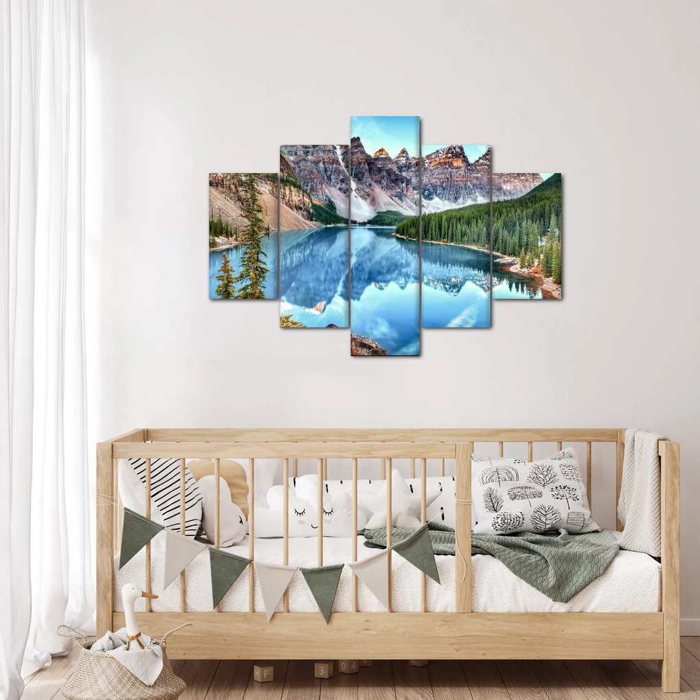 Obraz - Moraine lake (150x105 cm)