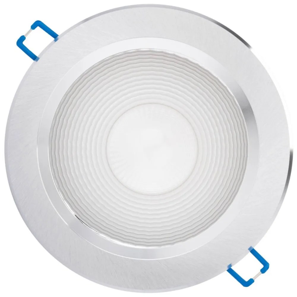 Stropné svietidlo 12W LED DOWNLIGHT DEEP Round 4000K 960lm Silver