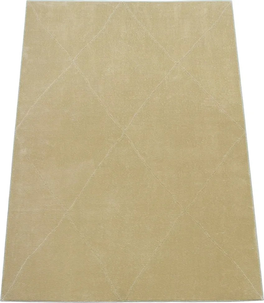 BE Koberec Zurich 1903 YELLOW – žltý obdĺžnikový Rozmer: 60x100 cm