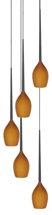Retro luster Izza 5 Amber